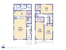 【千葉県/松戸市東平賀】松戸市東平賀 新築一戸建て 間取り図