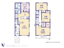 【千葉県/松戸市常盤平西窪町】松戸市常盤平西窪町 新築一戸建て 間取り図