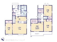 【千葉県/松戸市六高台】松戸市六高台4丁目 新築一戸建て 間取り図