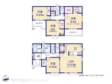 【千葉県/松戸市新松戸】松戸市新松戸6丁目 新築一戸建て 間取り図