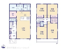 【千葉県/松戸市吉井町】松戸市吉井町 新築一戸建て 間取り図