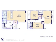 【千葉県/柏市花野井】柏市花野井 新築一戸建て 間取り図