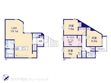 【千葉県/柏市松ケ崎】柏市松ケ崎 新築一戸建て 間取り図