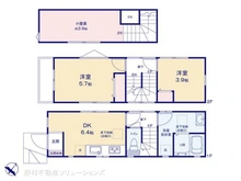 【千葉県/柏市高柳】柏市高柳2丁目 新築一戸建て 間取り図