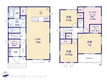 【千葉県/松戸市新松戸】松戸市新松戸6丁目 新築一戸建て 間取り図
