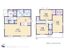 【千葉県/松戸市上本郷】松戸市上本郷 新築一戸建て 間取り図
