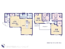 【千葉県/松戸市千駄堀】松戸市千駄堀 新築一戸建て 間取り図