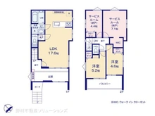 【千葉県/松戸市新松戸北】松戸市新松戸北2丁目 新築一戸建て 間取り図