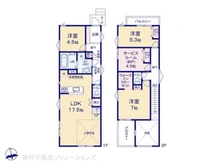 【千葉県/松戸市新松戸】松戸市新松戸6丁目 新築一戸建て 間取り図