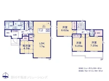【千葉県/松戸市五香西】松戸市五香西2丁目 新築一戸建て 間取り図
