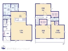 【千葉県/松戸市五香西】松戸市五香西1丁目 新築一戸建て 間取り図