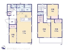 【千葉県/松戸市小金原】松戸市小金原7丁目 新築一戸建て 間取り図