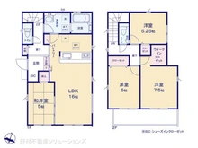 【千葉県/松戸市小金原】松戸市小金原7丁目 新築一戸建て 間取り図