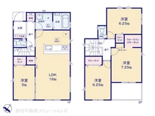 【千葉県/松戸市中和倉】松戸市中和倉 新築一戸建て 間取り図