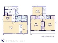【千葉県/松戸市中和倉】松戸市中和倉 新築一戸建て 間取り図