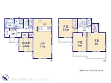 【千葉県/松戸市中和倉】松戸市中和倉 新築一戸建て 間取り図