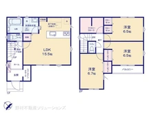【千葉県/柏市永楽台】柏市永楽台1丁目 新築一戸建て 間取り図