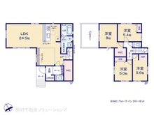 【千葉県/柏市増尾台】柏市増尾台2丁目 新築一戸建て 間取り図