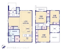 【千葉県/流山市松ケ丘】流山市松ケ丘6丁目 新築一戸建て 間取り図