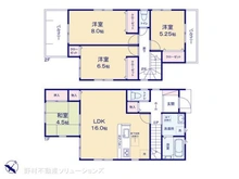 【千葉県/松戸市東平賀】松戸市東平賀 新築一戸建て 間取り図