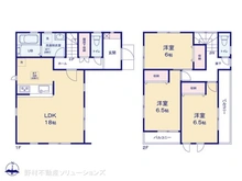 【千葉県/柏市西町】柏市西町 新築一戸建て 間取り図