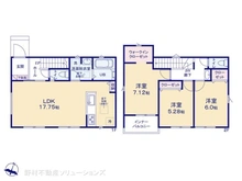【千葉県/松戸市上本郷】松戸市上本郷 新築一戸建て 間取り図