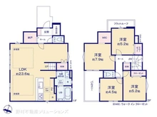 【千葉県/松戸市平賀】松戸市平賀 新築一戸建て 間取り図