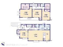 【千葉県/松戸市中和倉】松戸市中和倉 新築一戸建て 間取り図