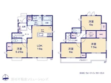 【千葉県/松戸市平賀】松戸市平賀 新築一戸建て 間取り図