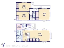 【千葉県/松戸市東平賀】松戸市東平賀 新築一戸建て 間取り図