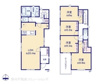 【千葉県/松戸市松戸新田】松戸市松戸新田 新築一戸建て 間取り図