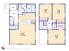 【千葉県/松戸市小金原】松戸市小金原7丁目 新築一戸建て 間取り図