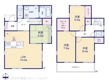 【千葉県/柏市増尾】柏市増尾4丁目 新築一戸建て 間取り図
