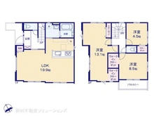 【千葉県/船橋市駿河台】船橋市駿河台2丁目 新築一戸建て 間取り図
