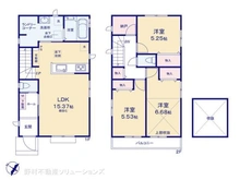 【千葉県/船橋市飯山満町】船橋市飯山満町3丁目 新築一戸建て 間取り図
