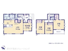 【千葉県/船橋市高野台】船橋市高野台4丁目 新築一戸建て 間取り図
