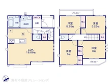【千葉県/船橋市海神】船橋市海神6丁目 新築一戸建て 間取り図