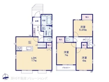 【千葉県/船橋市西習志野】船橋市西習志野4丁目 新築一戸建て 間取り図