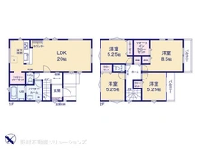 【千葉県/船橋市芝山】船橋市芝山5丁目 新築一戸建て 間取り図