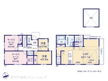 【千葉県/船橋市印内】船橋市印内3丁目 新築一戸建て 間取り図