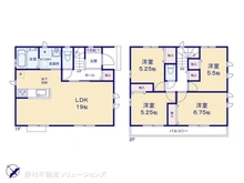 【千葉県/船橋市三山】船橋市三山9丁目 新築一戸建て 間取り図