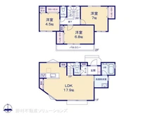 【千葉県/船橋市高根台】船橋市高根台1丁目 新築一戸建て 間取り図
