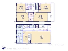 【千葉県/船橋市咲が丘】船橋市咲が丘4丁目 新築一戸建て 間取り図