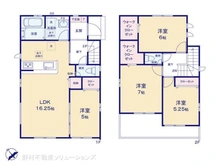 【千葉県/船橋市馬込西】船橋市馬込西2丁目 新築一戸建て 間取り図