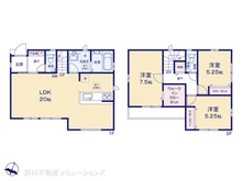 【千葉県/船橋市習志野台】船橋市習志野台5丁目 新築一戸建て 間取り図