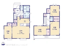 【千葉県/船橋市丸山】船橋市丸山3丁目 新築一戸建て 間取り図