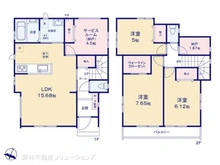 【千葉県/船橋市習志野台】船橋市習志野台5丁目 新築一戸建て 間取り図