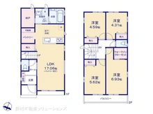 【千葉県/船橋市習志野台】船橋市習志野台5丁目 新築一戸建て 間取り図