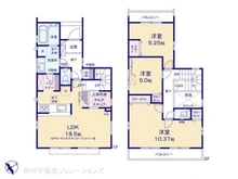 【千葉県/船橋市芝山】船橋市芝山6丁目 新築一戸建て 間取り図