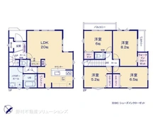 【千葉県/船橋市高根台】船橋市高根台6丁目 新築一戸建て 間取り図